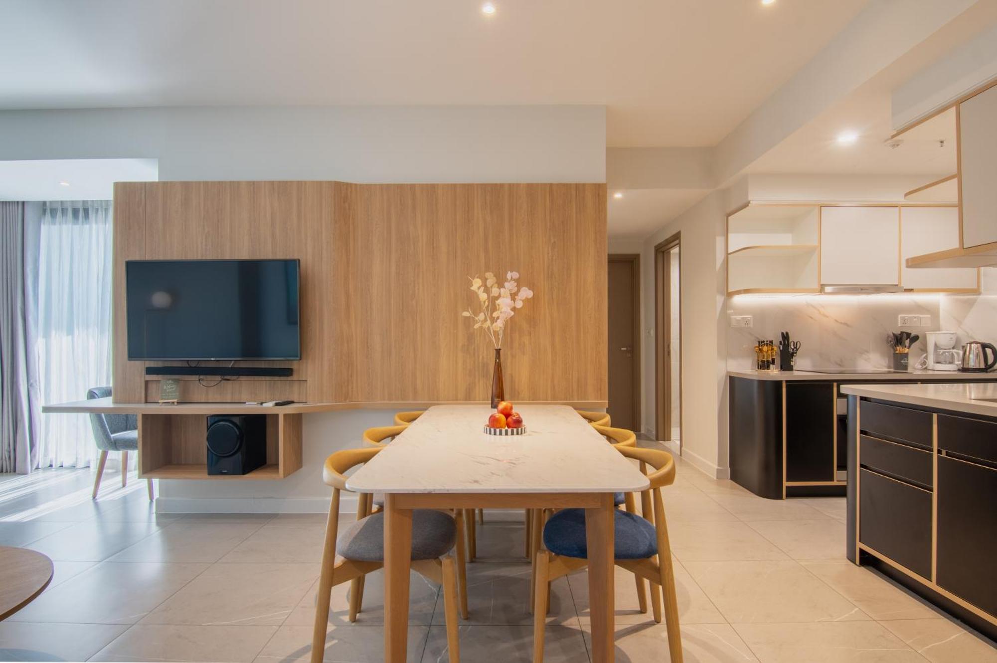 Liam Service Apartment - Vinhome Central Park Bandar Ho Chi Minh Luaran gambar